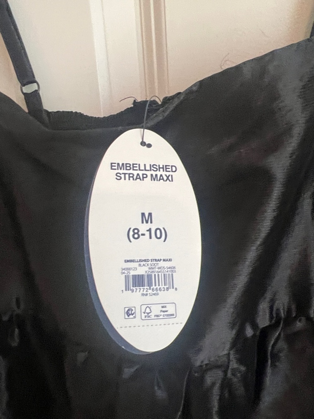 Scoop Taffeta Maxi Dress NWT - Picture 5 of 5